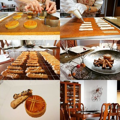 ブルトンヌとバトンマレショ－のプライベートレッスン作業風景