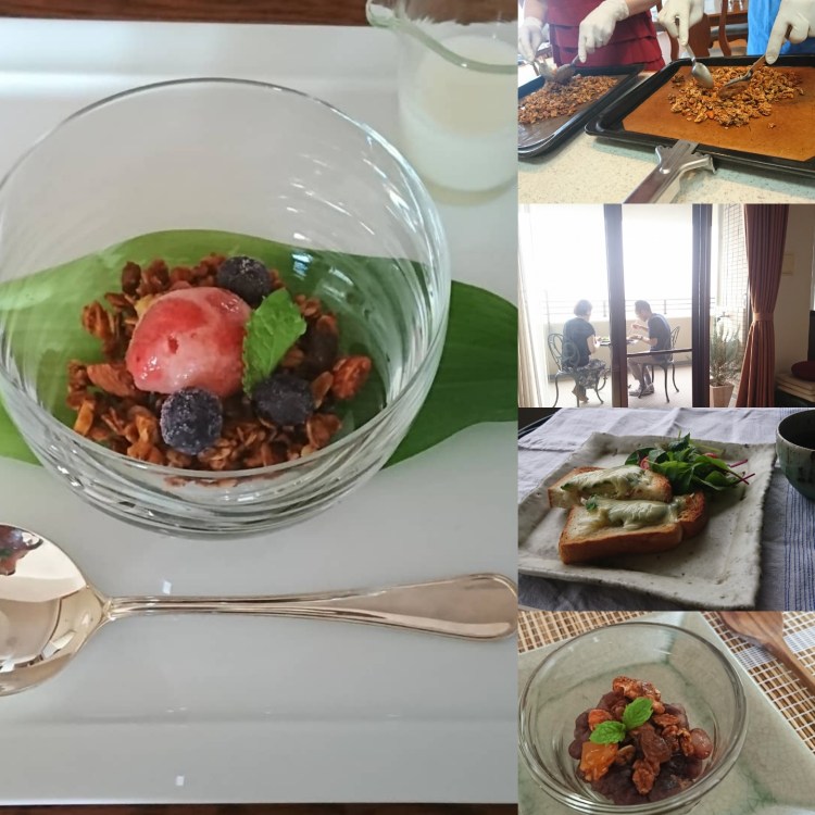 グラノーラレッスン風景