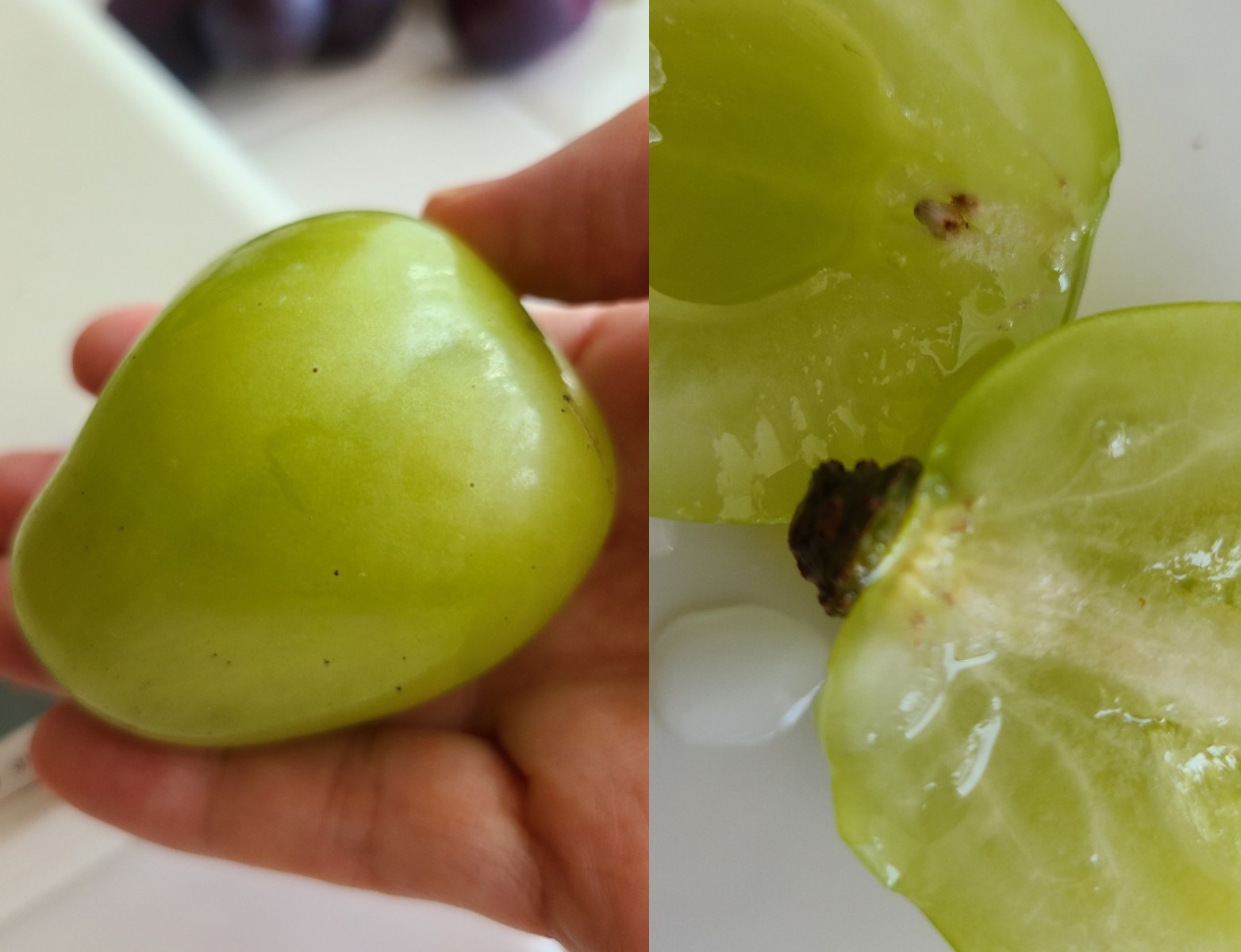 果汁が滴るカットした雄宝