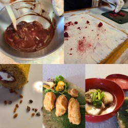 菓子作り作業&盛り付け