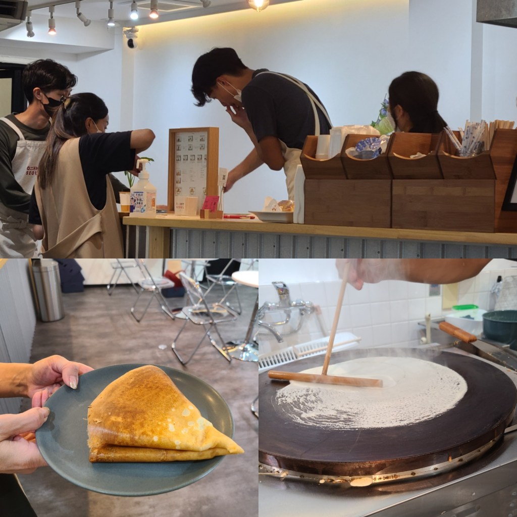 カフェ内の風景とお料理