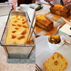 パウンドケーキ作り工程&完成品