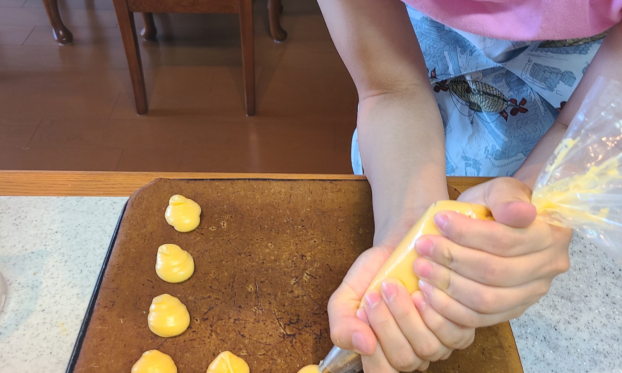 作業風景シュー