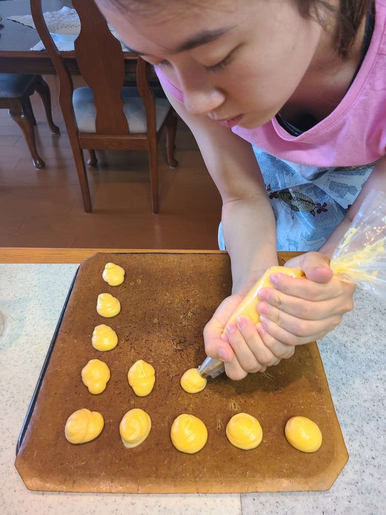 作業風景シュー