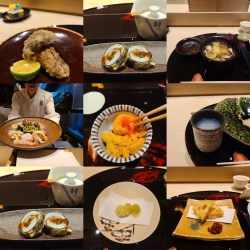 創作天麩羅の数々